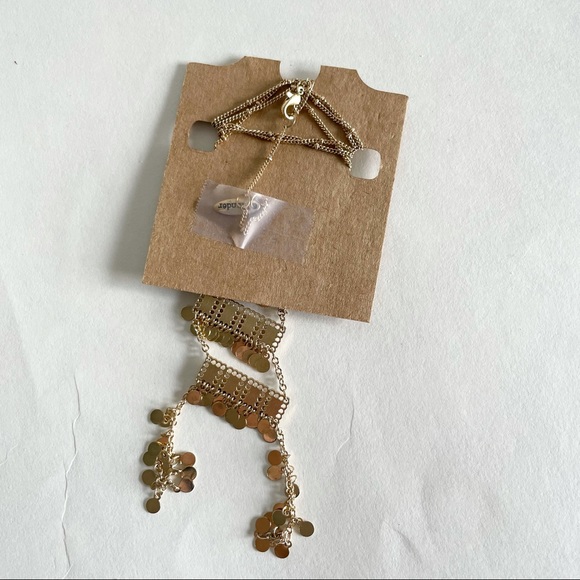 Plunder Design Gold Layered Necklace - Picture 14 of 15